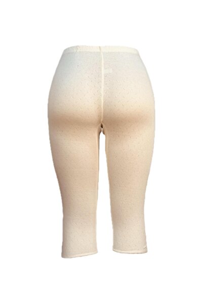 City Rose Fashion 100% Cotton Perforated Bermuda Shorts - Women's 3-Piece Set