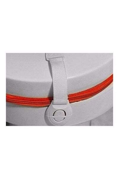 HALAMODO 10-Piece Lengthened Bendy Safety Child Lock White