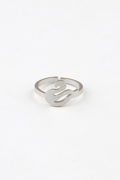 Sortie Aksesuar حلقة من الفولاذ المقاوم للصدأ قابلة للتعديل مع شكل بجعة