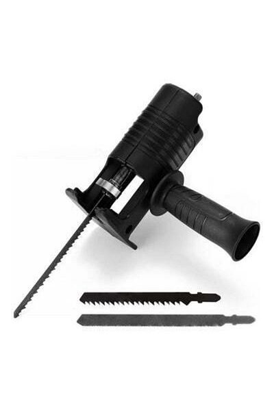 HALAMODO Portable Electric Drill Modified Reciprocating Saw Black 0.357kg