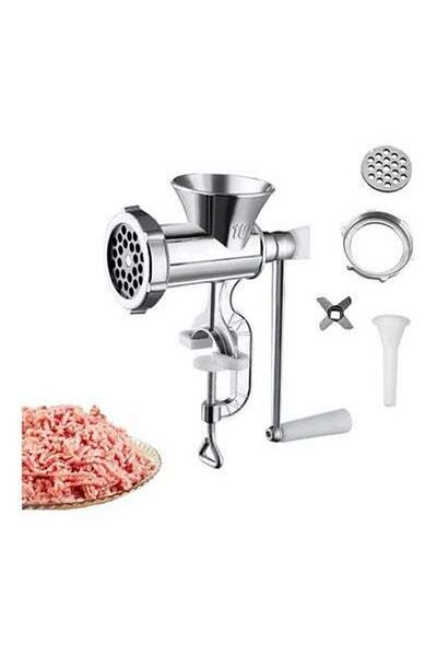 HALAMODO Electric Household Small Meat Grinder Silver