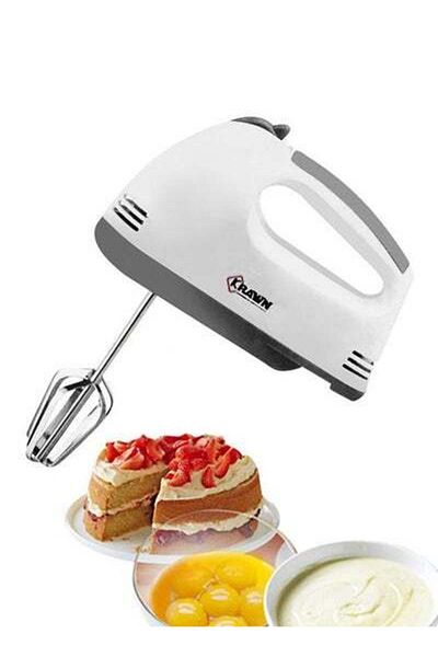 HALAMODO 7-Speed Hand Mixer 120 W KW-49001 White