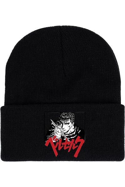 FG KONNİCHİWA Black Berserk Mango Griffith Beanie