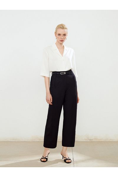 LC Waikiki Γυναικείο παντελόνι Loose Fit Crepe