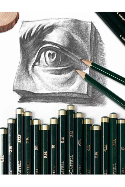 GLANCE Schoellershammer Drawing 180 Gr A5 20 Yp Graduated Pencil Cretacolor Set of 6 Aquarell Pen Holders