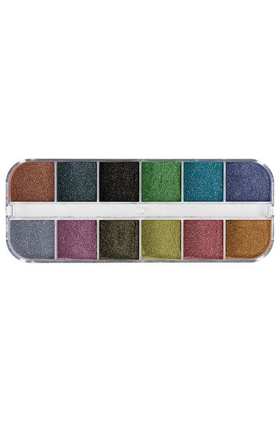 LUXORISE Pigment pentru unghii Rainbow Glam LUXORISE - 12 nuanțe