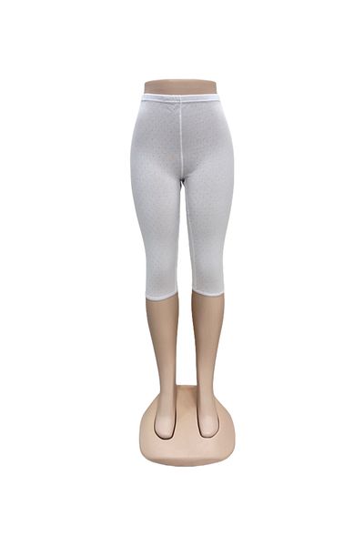 City Rose Fashion 100% Cotton Perforated Bermuda Shorts - Women's 3-Piece Set