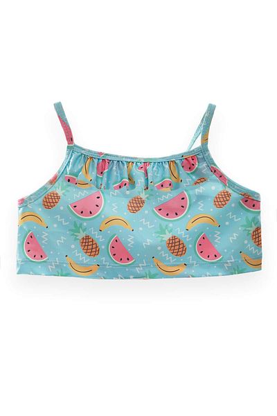 MARKAPIA WOMAN Girl's Tropical Fruit Patterned Bikini Set