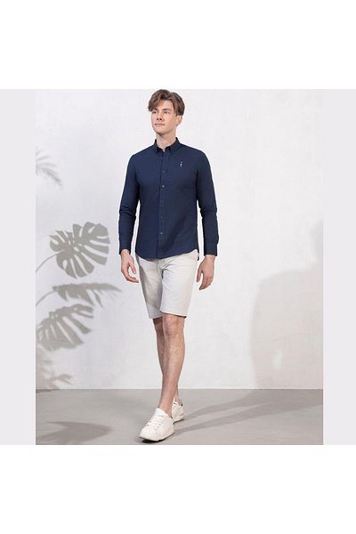 Giordano Men's Slim Fit Twill Shorts - Comfortable & Flexible