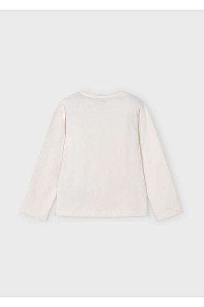 MAYORAL Girl's T-Shirt - Cream