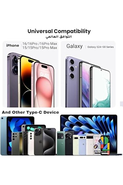 Golden Plus سماعات أذن سلكية بمنفذ USB-C مع ميكروفون مدمج وتحكم في مستوى الصوت