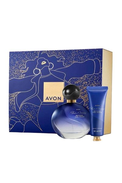 AVON Far Away Beyond The Moon Gift Set, Avon - Eau de Parfum 50 ml and Hand Cream 30 ml
