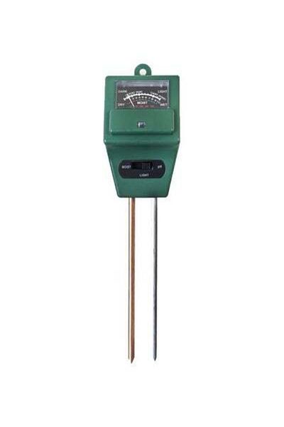 HALAMODO 3-In-1 Soil Water Testing Meter Green
