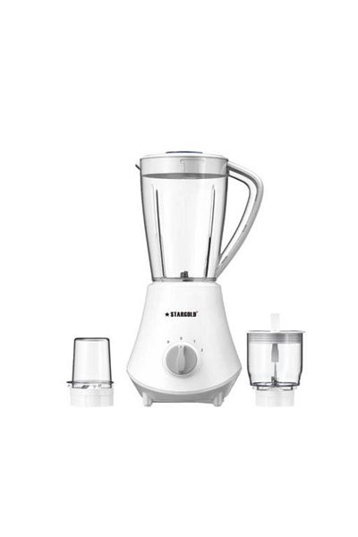 Generic STARGOLD 3-in-1 Blender 600W, 1.5L Jar with Juicer, Grinder, Chopper & Pulse Control Function