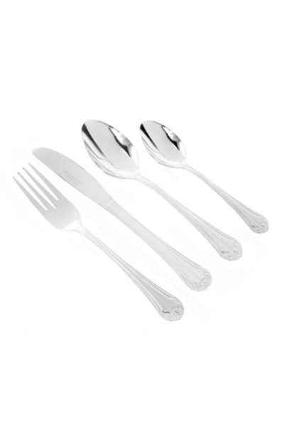 Gibson 24-Piece Mariano Dishwasher Safe Stainless Steel Flatware Set