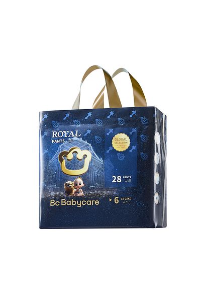 Bc Babycare Babycare - Royal Baby Diaper Pants - Size 6 - 15-25 kg - 28 Pcs