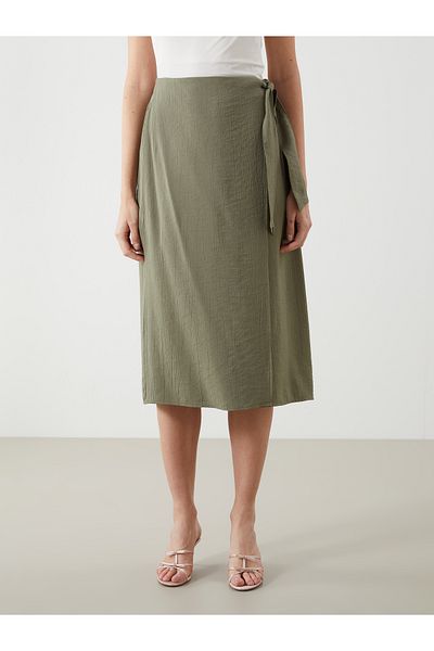 LC Waikiki Women's Skirt with Elastic Waist