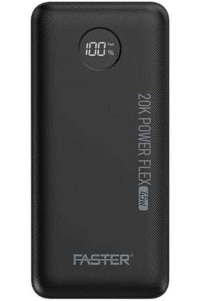 Faster PF45W 20000mAh Fast Charging Power Bank with 3 USB-C Ports, Portable Charger Bundle, High-Cap