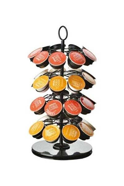 HALAMODO حامل كبسولات قهوة دوار 360 درجة، حامل كبسولات قهوة دولتشي جوستو/كافي...