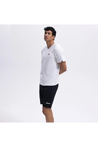 Ellesse Ανδρικό μπλουζάκι V-Neck Off-White – Em186-1-wt