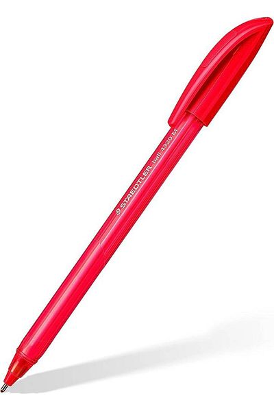 Staedtler Set of 10 ballpoint pens, with clips, assorted colors, Staedtler 4320 MC10