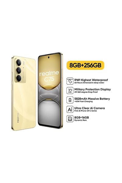 realme Realme C75 Dual SIM (8+256GB) Realme C75 5G
