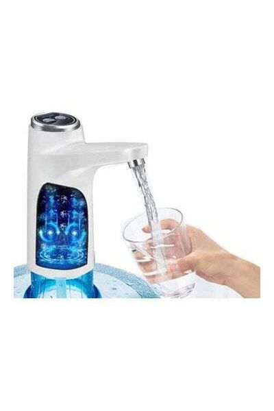 HALAMODO Portable USB Charging Water Pump Dispenser Water Pump 2 White