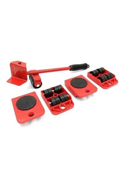 HALAMODO 5-Piece Innova Portable Furniture Lifter And Mover Set Multicolour