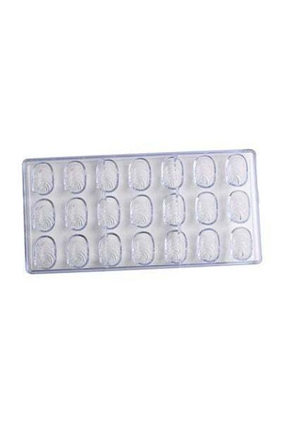 HALAMODO 21 Cavities Chocolate Mould Clear 28x14x4cm