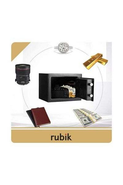 HALAMODO Electronic Digital Battery Operated Mini Safe Deposit Box With Pin Keypad Black 17x23x17cm