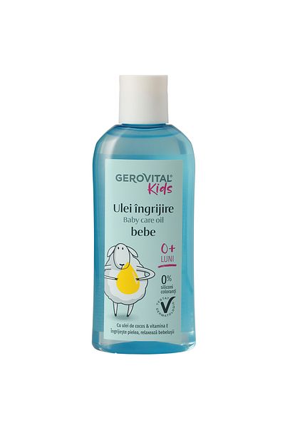 GEROVITAL Ulei de ingrijire pentru bebelusi Gerovital Kids, 150 ml