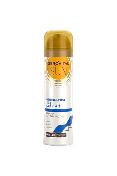 GEROVITAL Lotiune spray dupa plaja 3in1 Gerovital Sun, 150 ml
