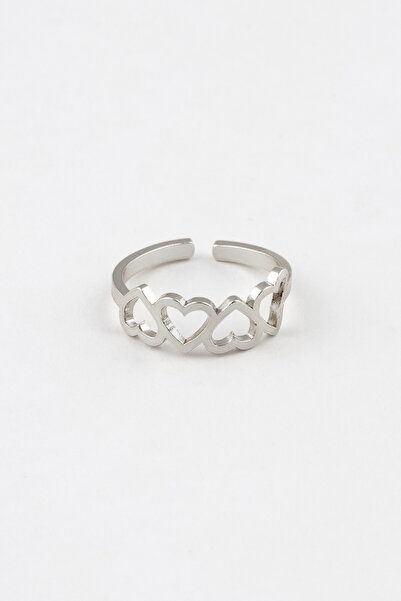 Sortie Aksesuar حلقة من الفولاذ المقاوم للصدأ قابلة للتعديل مع شكل قلب