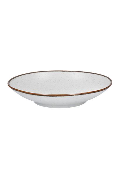 Mikasa Hospitality Starling Shallow Bowl Natural 22 cm