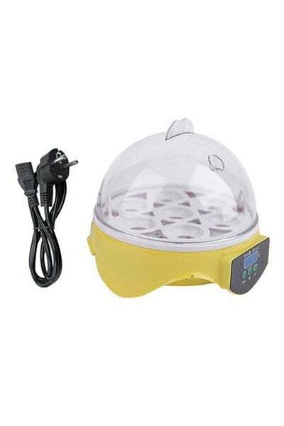 HALAMODO 7 Eggs Digital Incubator ZM300700 Yellow