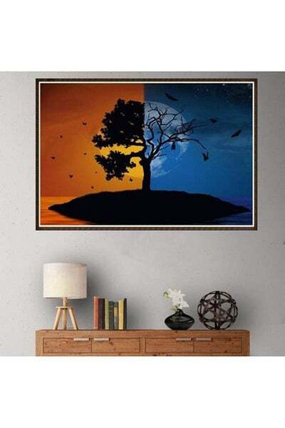 HALAMODO W031 Tree DIY 5D Diamond Painting Multicolour 40 x 30cm