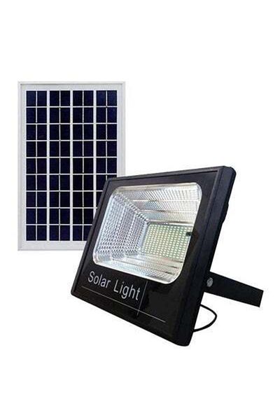 HALAMODO 200W Solar-Powered Remote Control Exterior LEDs Lamp Black 35x53x1.7cm
