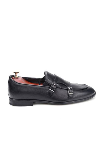 PİSAGOR Pisagor Ps-33150 Men's Double Buckle Genuine Leather Casual Shoes