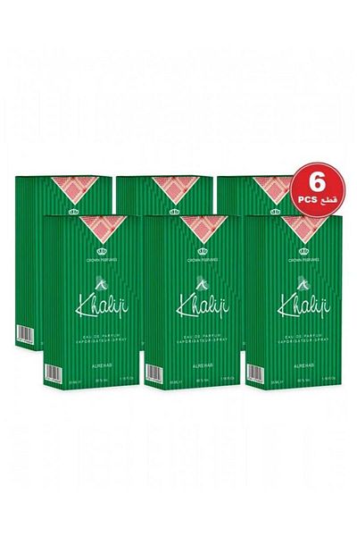 Al Rehab perfumes Khaliji 35ml - 6 Pieces Eau de Parfum - For Men