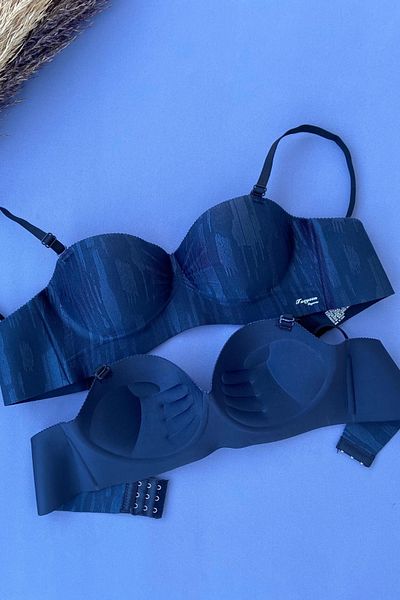secretlace Women's Push up Laser Cut Bra