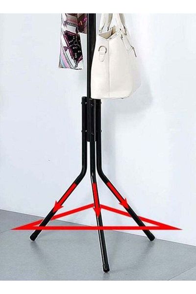 Lumely 172x43cm Coat rack Freestanding,9 Hook,Premium-Quality Metal,For Bedroom,Living room
