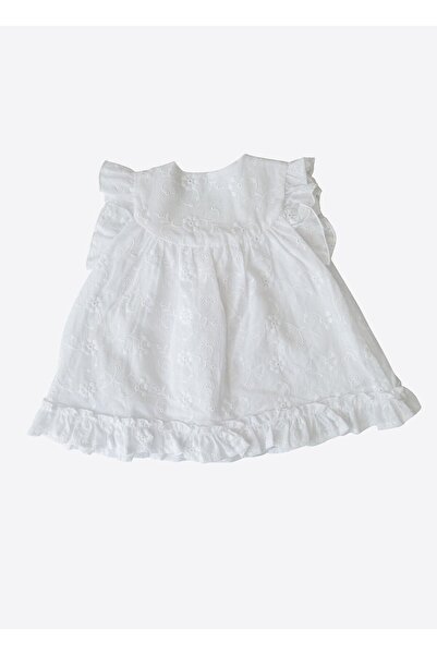 kitikate Organic Latifa Dress White