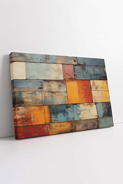 KOSS Dijital Pictură pe pânză cu forme geometrice abstracte, pictură cu forme...