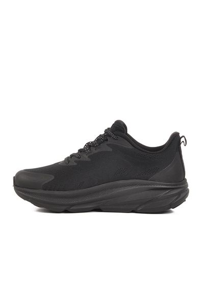 WALKWAY Eopaia Flexible Lightweight Unisex Black Sports Shoes