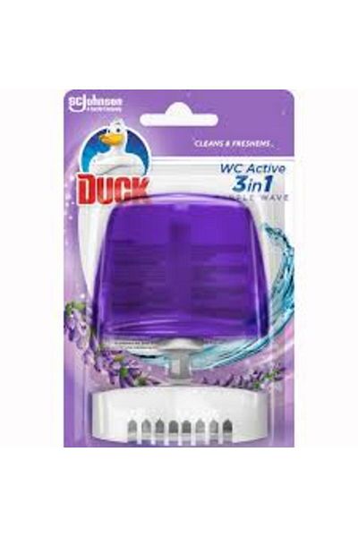 DUCK Aparat pentru vasul toaletei Duck 3 in 1 Fresh Lavender, 55 ml