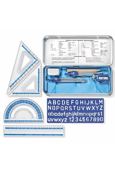Staedtler Geometry set with 10 pieces, Staedtler Noris, 557 10