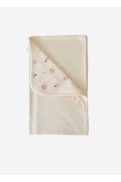 kitikate Organic Fly Double Layer Blanket Natural