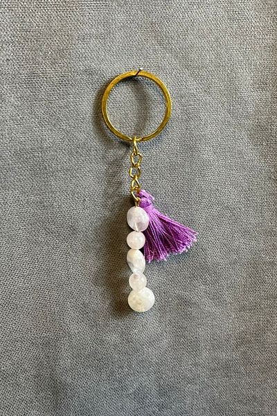 Uretti - Tuğba 6667 7035 Handmade Quartz Natural Stone Keychain