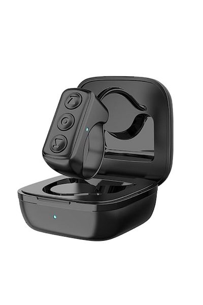 HOZRO Inel multifuncțional Hozro, Bluetooth 5.0, negru