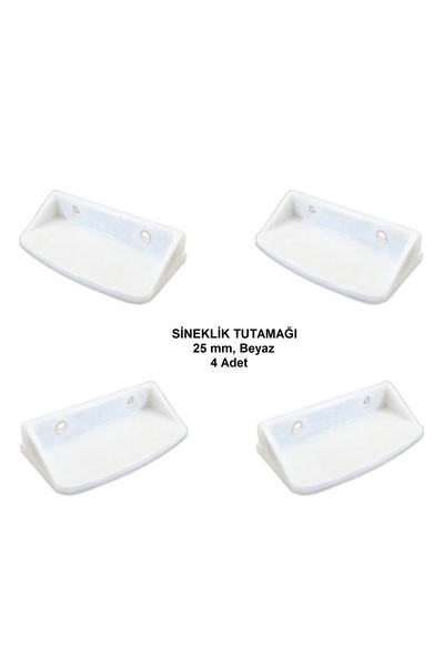 Adilon Sineklik Tutamağı 25 mm (4 Adet)